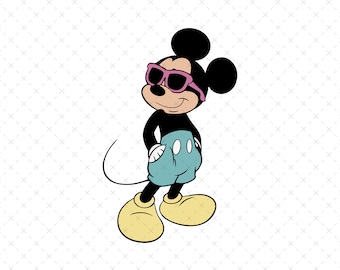 Mickey Png, Mickey Svg, Mickey Svg For Cricut Sublimation, Mickey Summer Png, Summer Vibe Png, Digital File