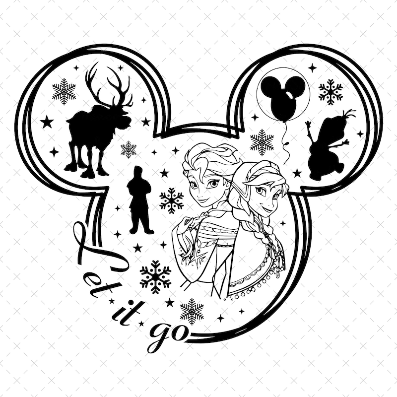 Let It Go Frozen Etsy