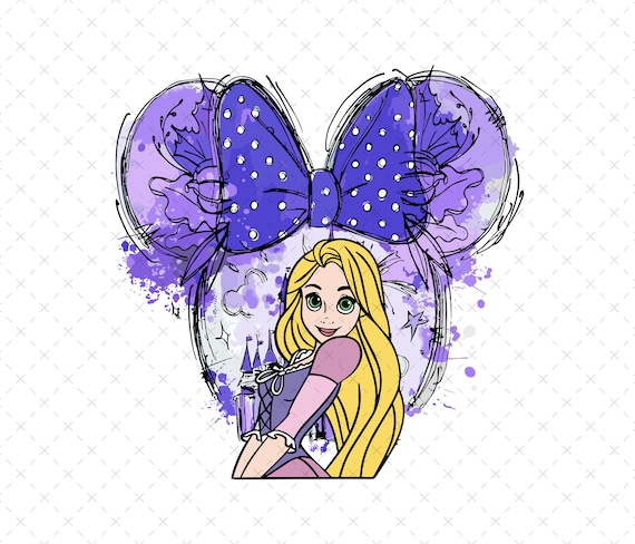 Rapunzel Png, Princess Png, Princess Shirt Png, Princess Png For Sublimation, Family Vacation Png, Girls Squad Png, Princess Pastel Color
