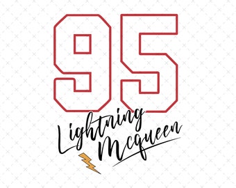 Lightning McQueen 95 Png Svg, Samochody Png Svg, Lightning McQueen Svg Png, Svg Png Samochody Sublimacja Projekt, Nadruk Na Tył Koszuli Png, Plik Cyfrowy