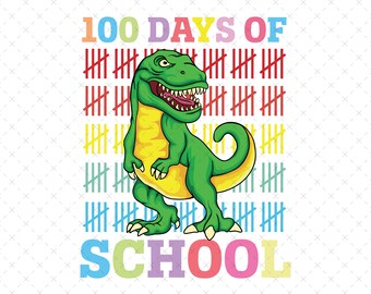 Dinosaurus 100 dagen school png, dinosaurus png, school png, leraar png, gelukkig 100 dagen school, sublimatiebestand, digitaal bestand