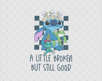 Retro Stitch Shirt Png, Lilo and Stitch SVG, Stitch Png, Retro Stitch SVG, Stitch Shirt Png, Stitch Floral Png, Ohana Png, Digital File