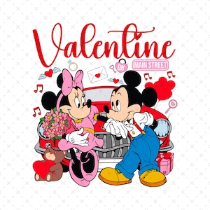 Happy Valentine PNG, Valentines Toys Png, Retro Valentines Png, Valentine&#39;s Day Png, Xoxo Valentines Png, Toy Magic Couple Svg, Png File