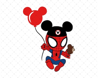 Spiderman Balloon and Snacks Png, Spiderman Png, Spider Verse Png, Spiderman Clipart, Best Day Ever Png, Spiderman Sublimation, Digital File