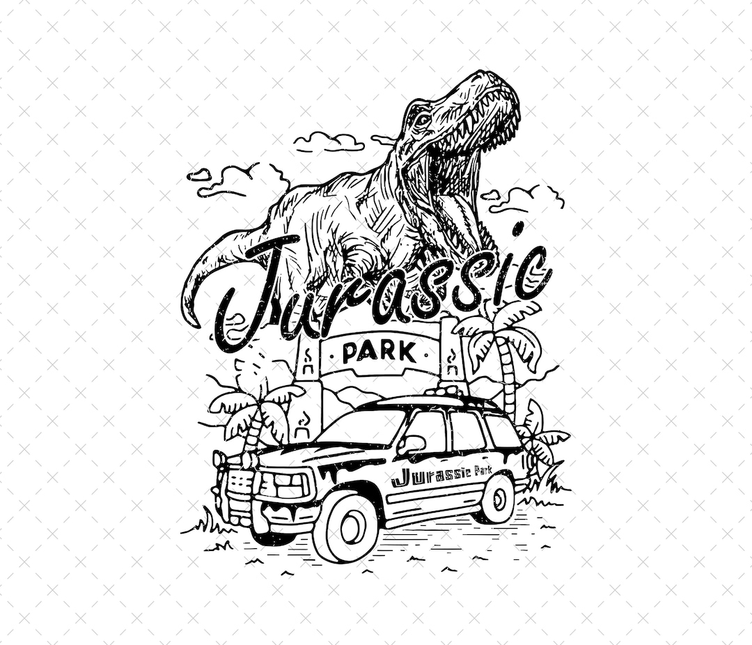 Jurassic Park Svg, Jurassic World Svg, Jurrassic Park Svg, Svg File for