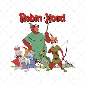 Retro Robin Hood 1973 PNG Plik, Robin Hood Clipart, Robin Hood 50th Anniversary Png, Golly What A Day Png, Magic Kingdom Png