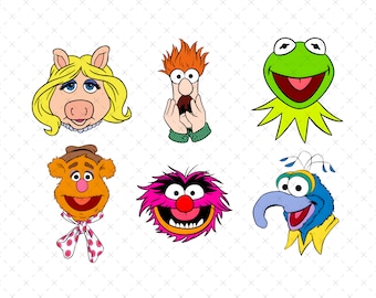 Muppets Png, Muppets Svg, Muppets Svg For Cricut Sublimation, Family Vacation Svg, Birthday Squad Png Svg, Family Trip Png, Muppets Clipart