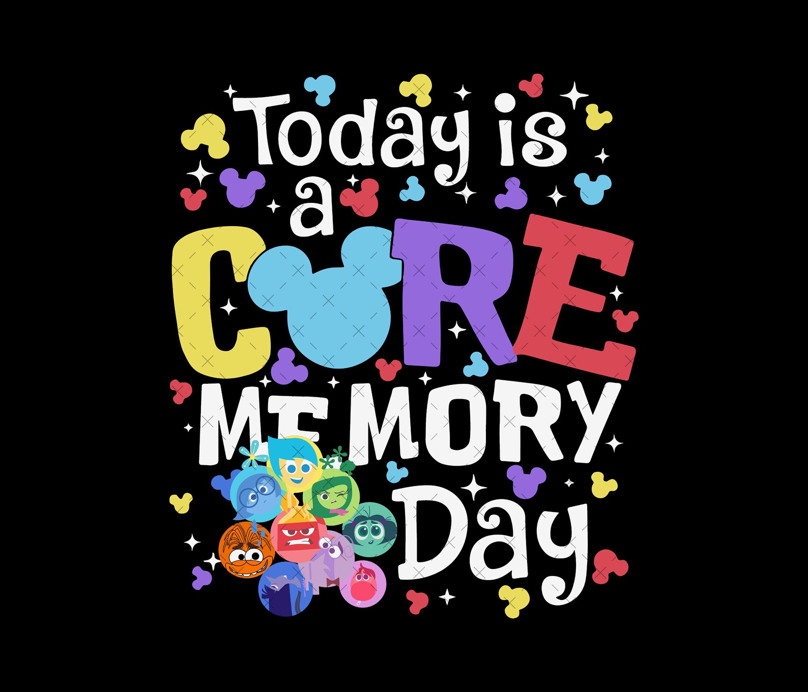 Today is a Core Memory Day Png Svg, Inside Out 2 Png, All the Feels Png ...