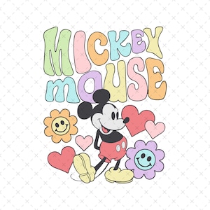 Retro Mickey & Company PNG, Familienurlaub Png, Familienreise Png, Vacay-Modus Png, Magic Kingdom Png, Mickey Png, Maus Png, digitale Datei