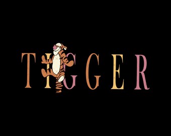 Tigger Png, Tigger Svg, Winnie The Pooh Camisa Png, Svg para Cricut, Winnie The Pooh Png, Sublimación Winnie The Pooh, Vacaciones Familiares Png