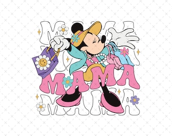 Mouse Mama Png, Mama Png, Png For Sublimation, Mother's Day Png, Mom Png, Mama Shirt Png, Family Matching Png, Digital File, Only Png