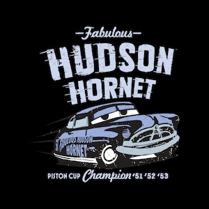 Retro Hudson Hornet Png Svg, Hudson Hornet Png Svg, Cars Shirt Png, Family Vacation Png, Cars Png, Digital File
