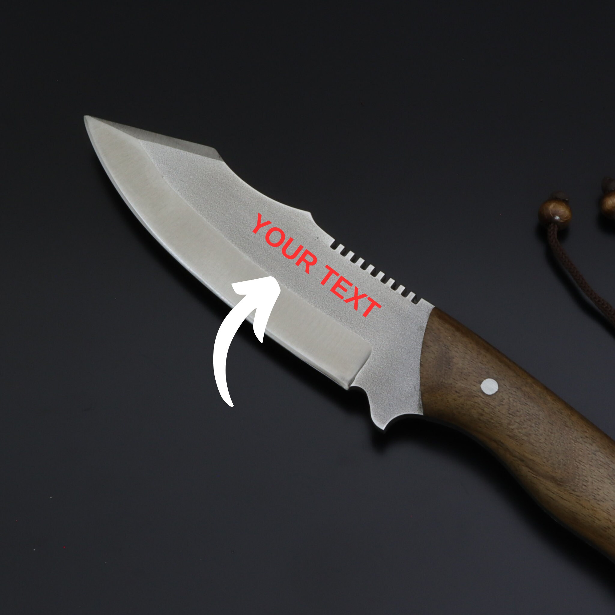 Camping Knife, Custom Hunting Knife, Handmade Knife, Steel Hunting