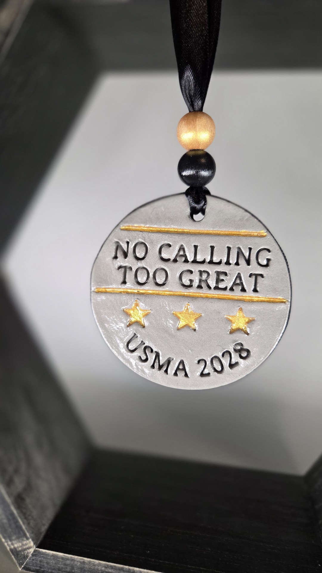 U.S. Military Academy West Point Class of 2028 Motto Ornament - Etsy