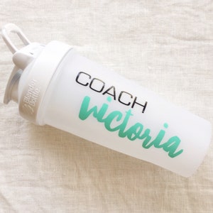 Personalized COACH Name Decal Beachbody Coach- Custom Name Sticker- Name Decal - Custom Sticker - Any Name Coach Decal- DECAL ONLY