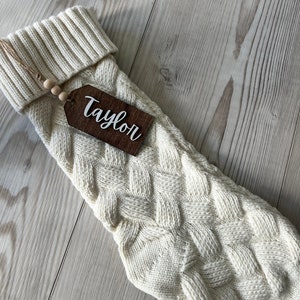 Stocking Tag