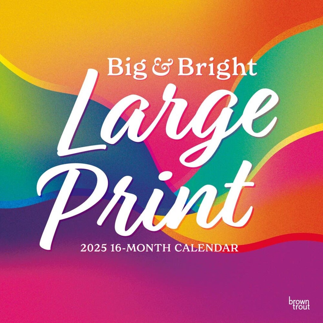 Big & Bright Large Print Calendar 2025 Square 30cm X 30cm 100% Plastic Free - Etsy big-bright-large-print-calendar-2025-square-30cm-x-30cm-100-plastic-free-etsy
