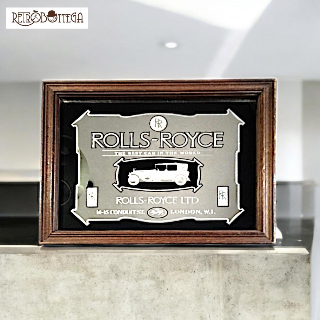 Rolls Royce Mirror - Etsy