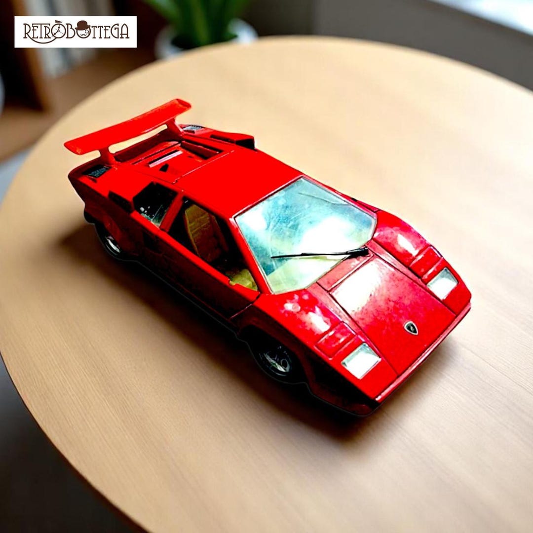 Bburago Lamborghini Countach 1:24 Scale, 1988 - Etsy