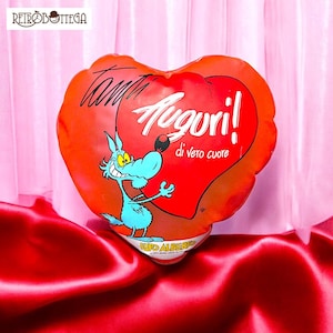 Inflatable Pillow LUPO ALBERTO Happy Birthday 1993