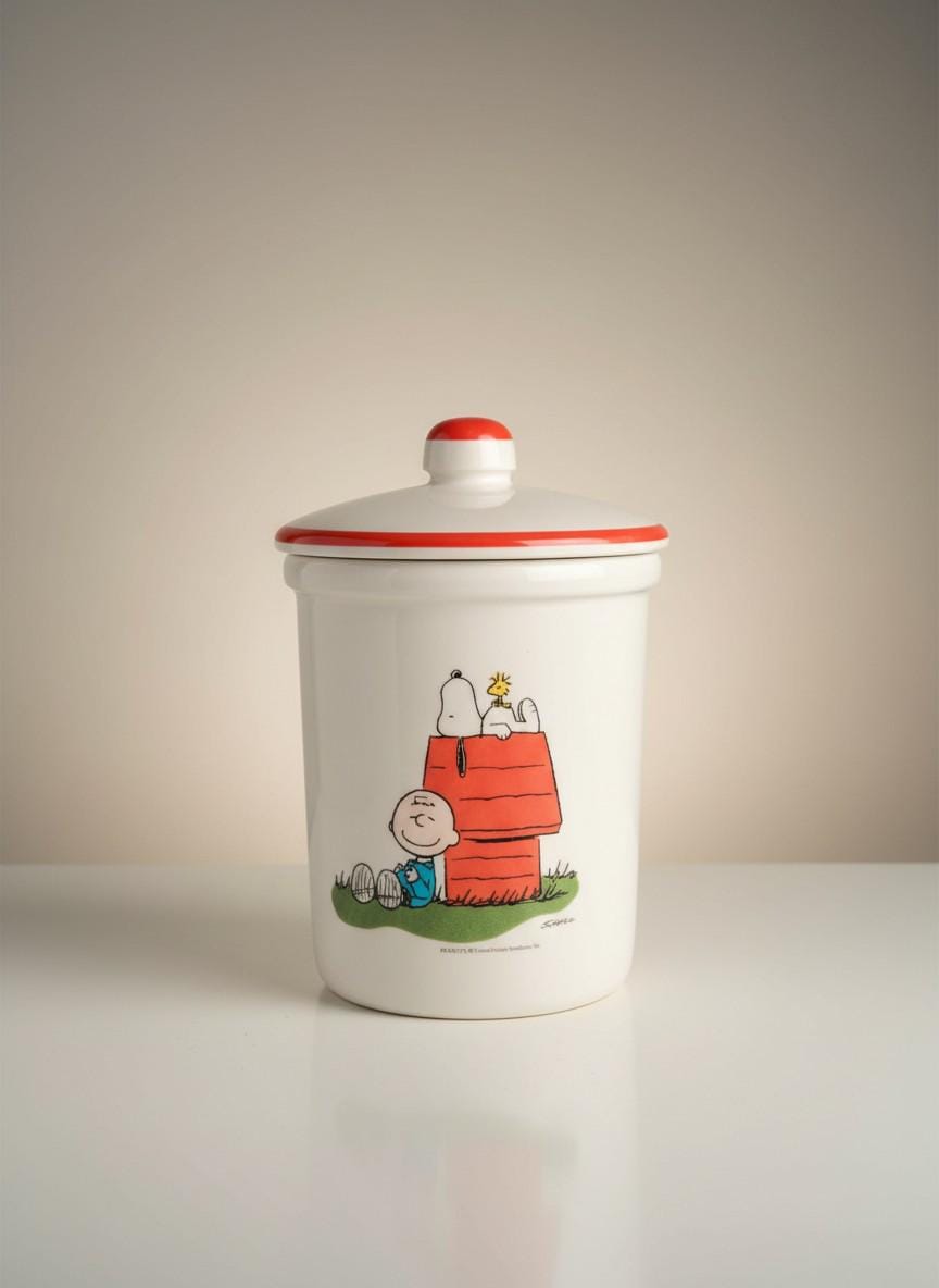Snoopy cookie jar - Etsy 日本