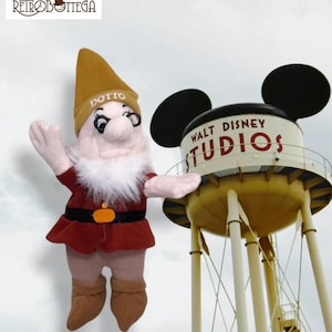 Peluche Pupazzo DOTTO Disney Biancaneve e i sette nani