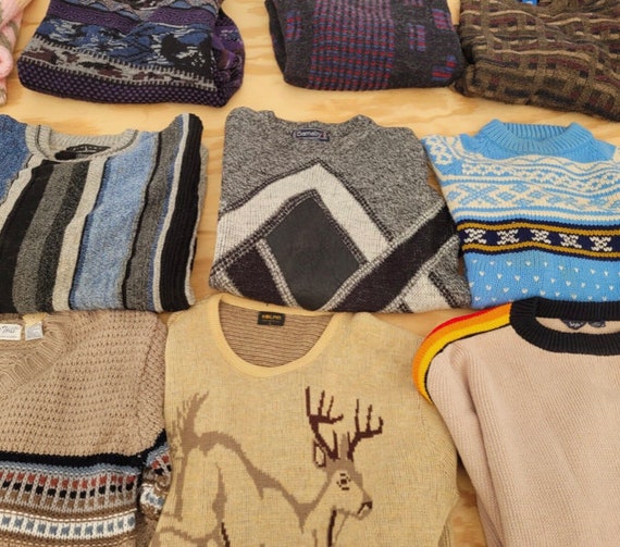 lot of 150 vintage sweaters vtg 70s 80s 90s all a… - image 8