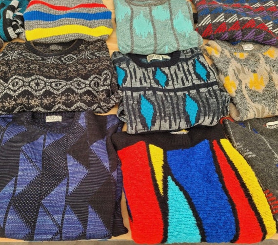 lot of 150 vintage sweaters vtg 70s 80s 90s all a… - image 3
