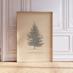 To Live For The Hope Of It All Digital Print | Music Wall Art | Aesthetic Prints | Taylor Art | Bedroom Decor | Minimal Print | August Print
