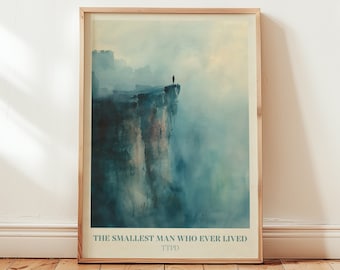 The Smallest Man Who Ever Lived Digital Print | Music Wall Art |  Aesthetic Print | Bedroom Decor | Watercolour Print