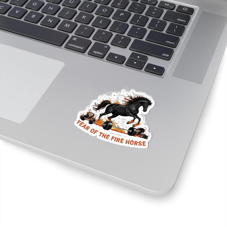 Year of the Fire Horse Fitness Sticker | Chinese New Year 2026 image 2