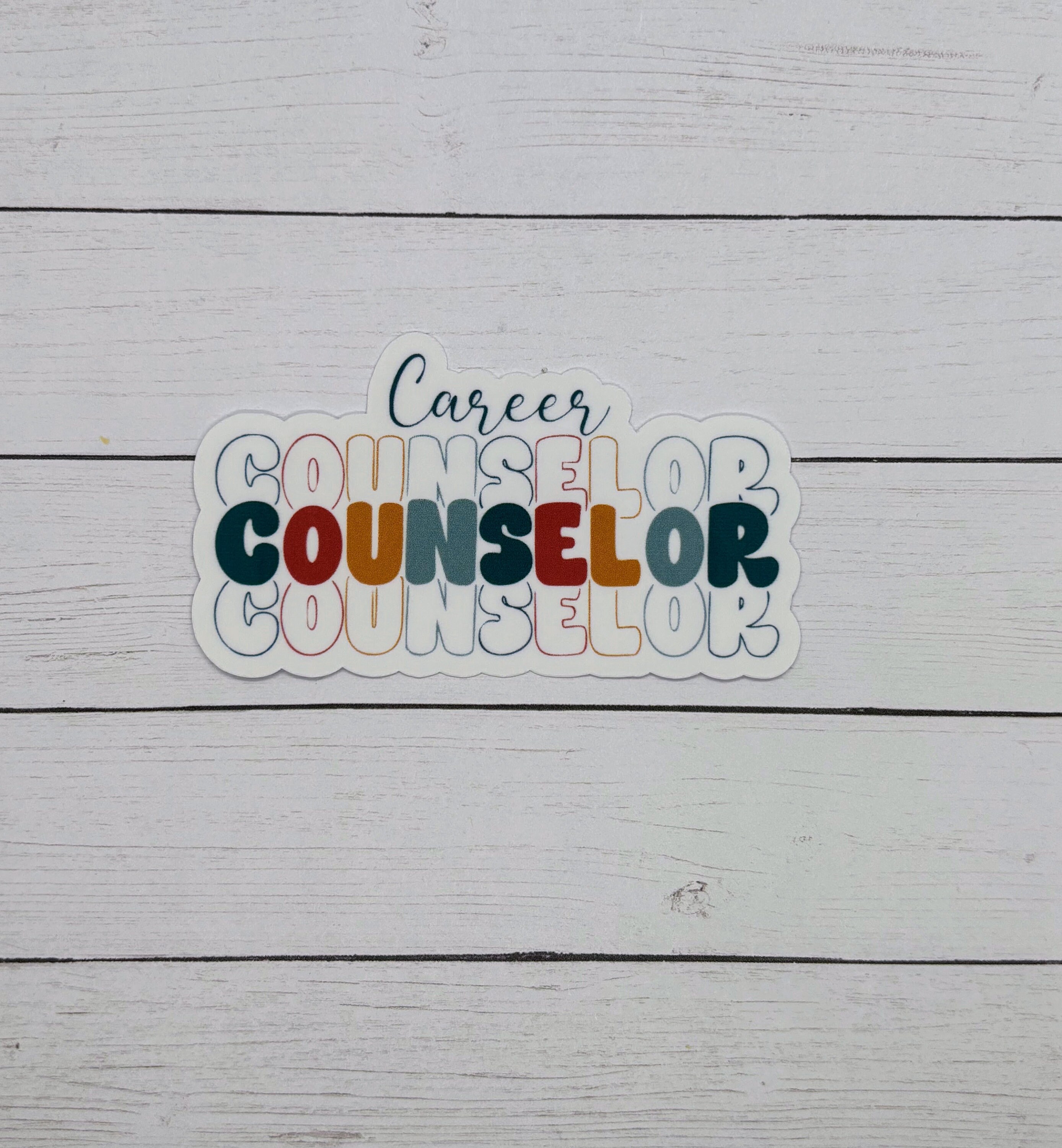 Career Counselor Sticker | Gift for Counselor | Gift for Him | Gift for ...
