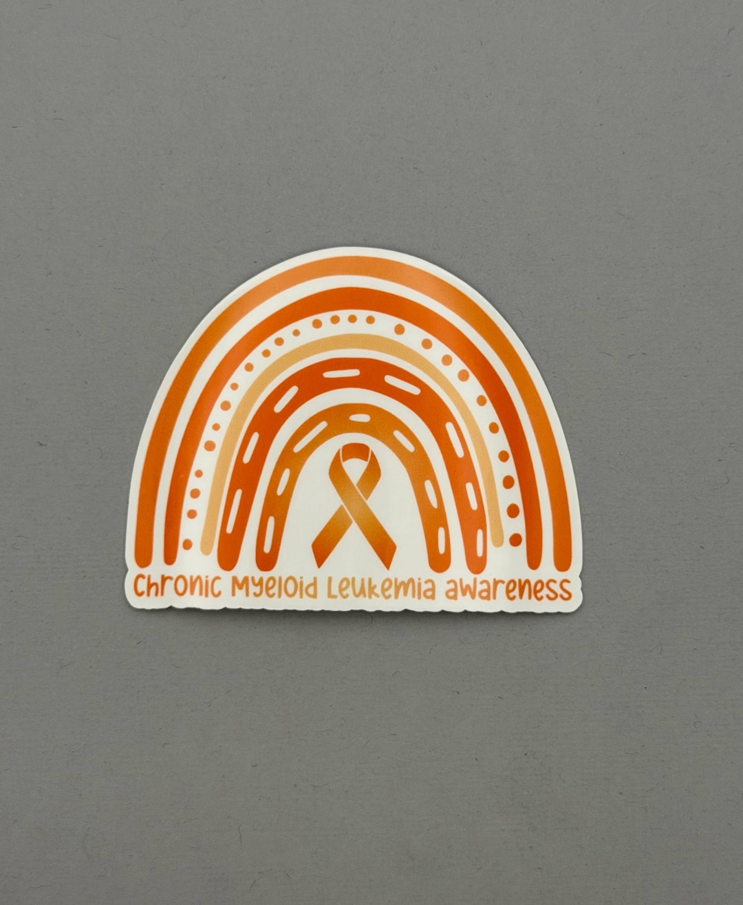 Chronic Myeloid Leukemia Awareness Rainbow Sticker | CML | Water ...