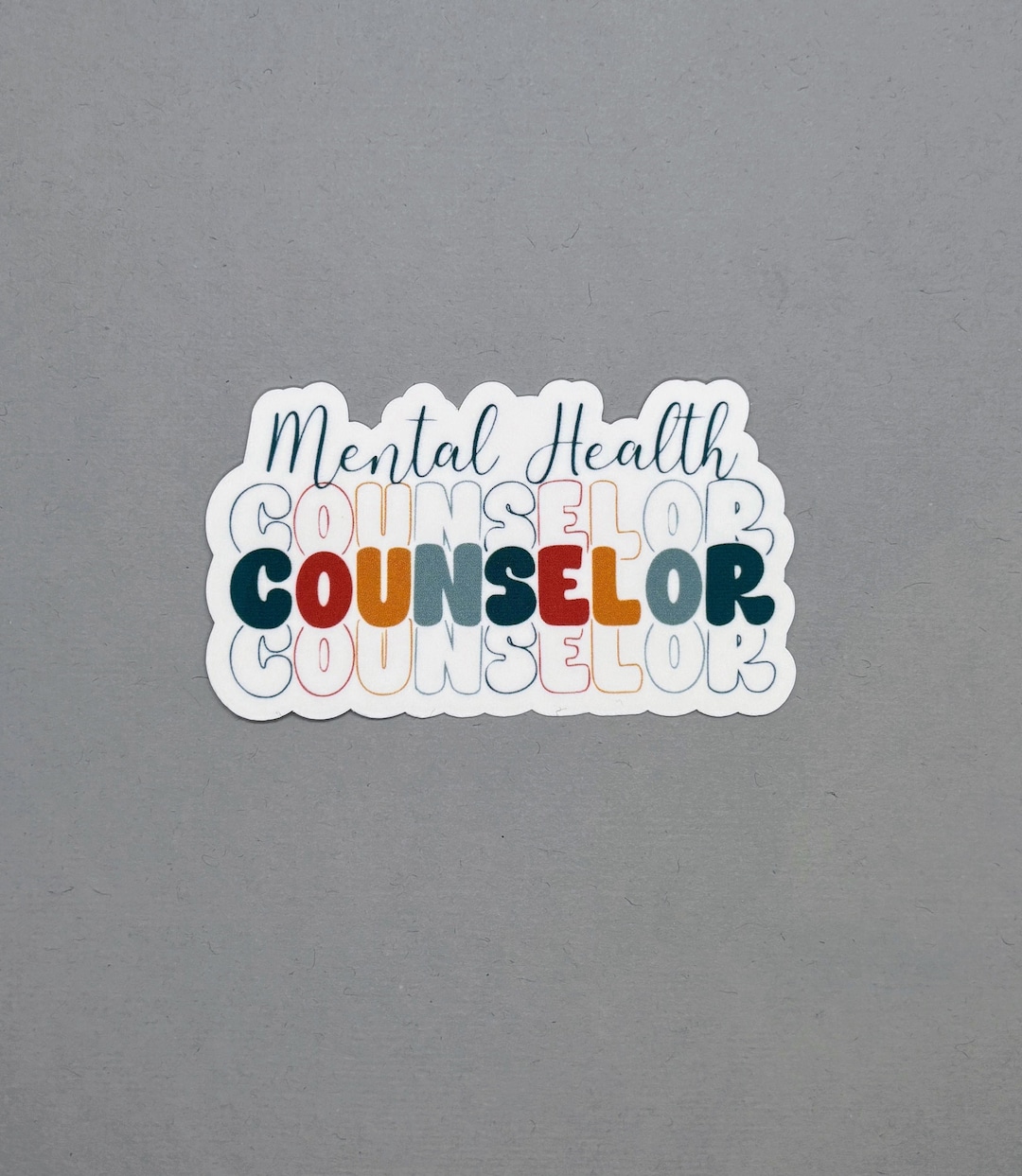 Mental Health Counselor Sticker Gift for Counselor Gift for Him Gift ...