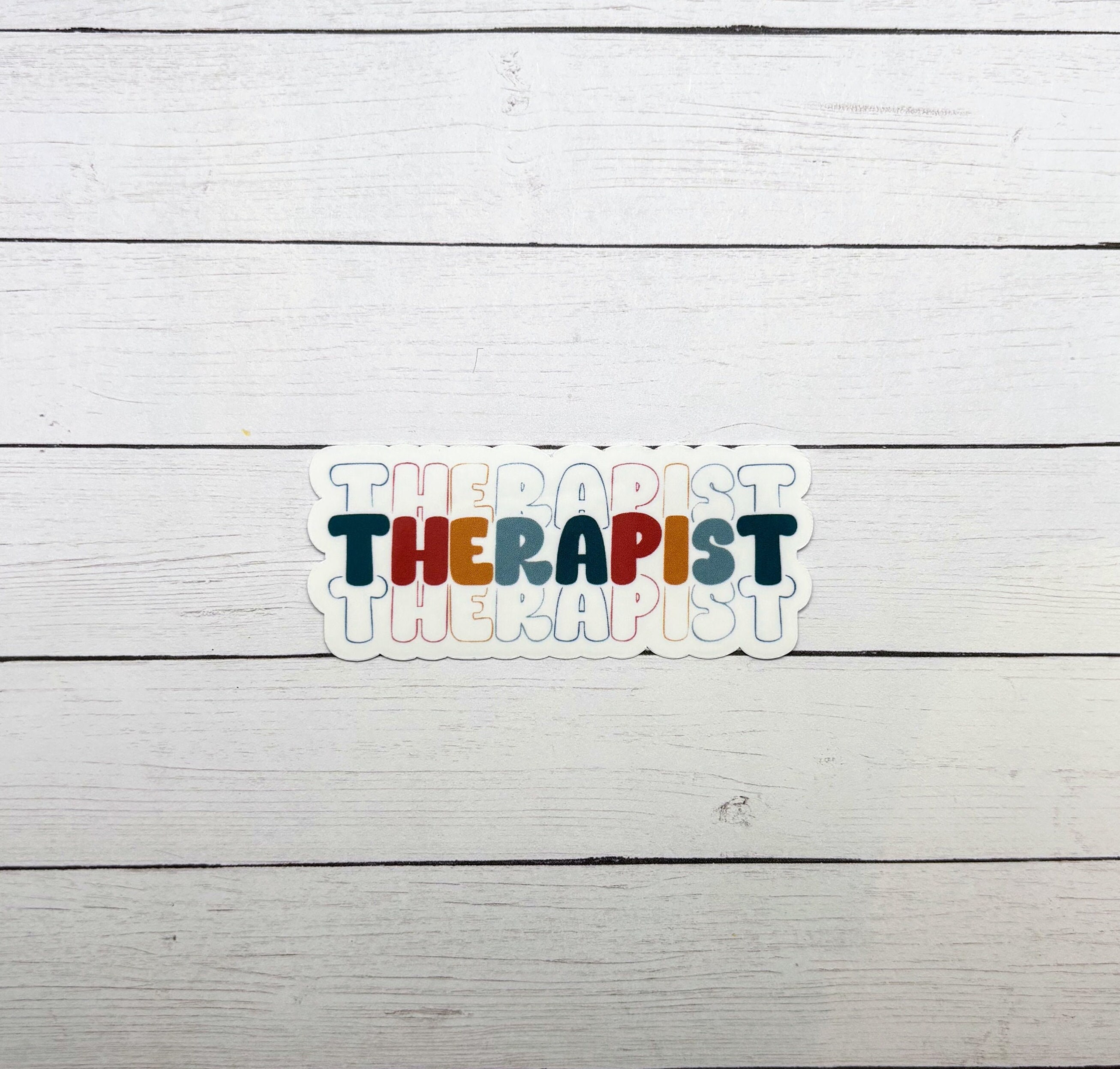 Therapist Sticker Therapist Sticker | Gift for Therapist | Gift for Him | Gift for Her ...