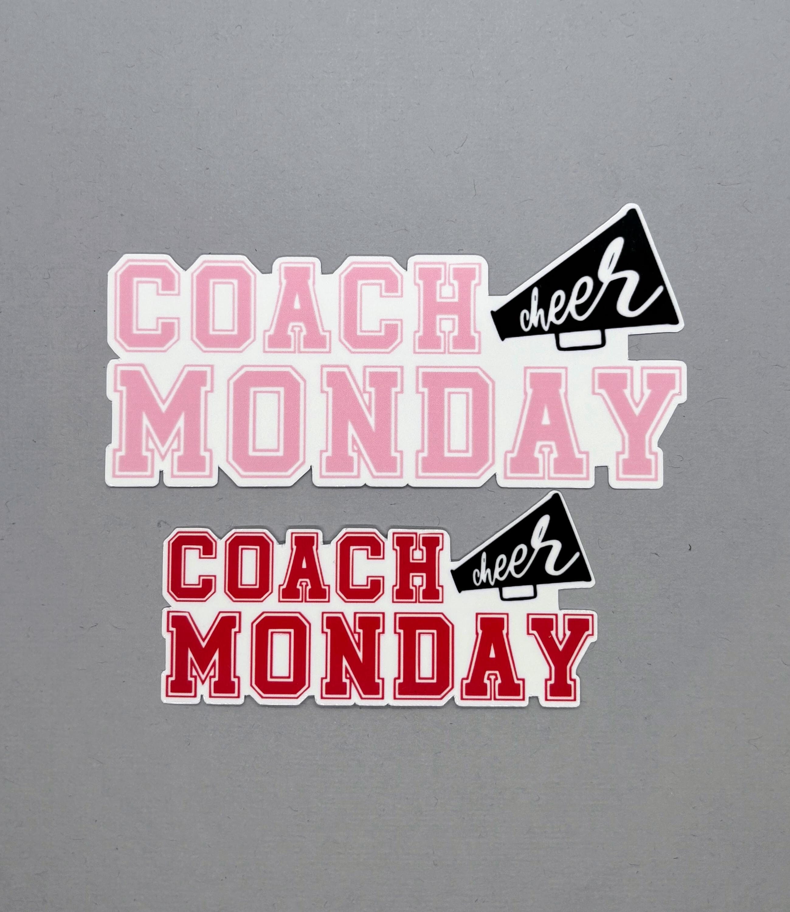 Custom Cheer Coach Sticker | Gift for Cheer Coach | Gift for Her | Gift ...