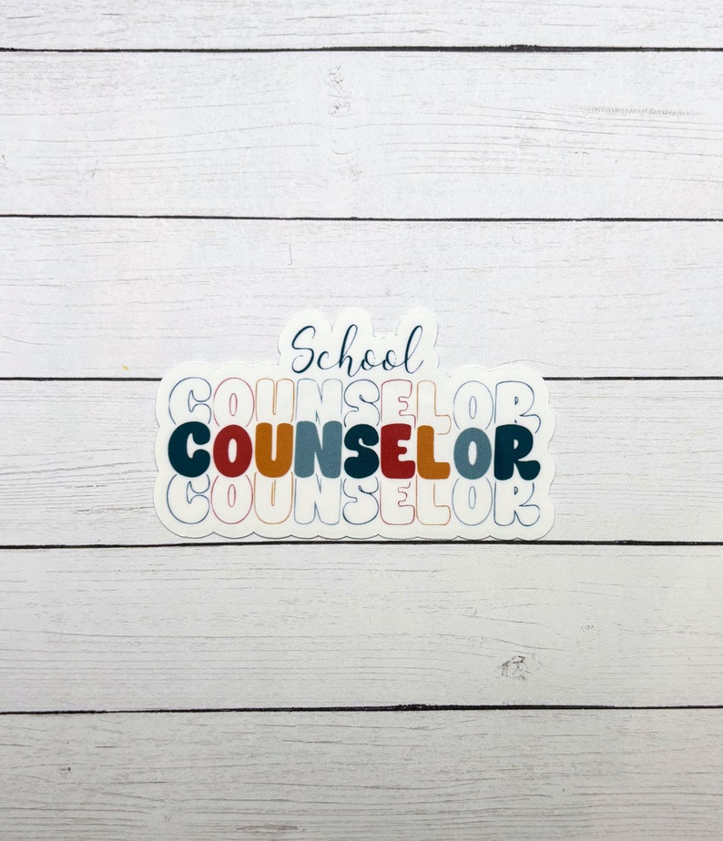 School Counselor Sticker | Gift for Counselor | School Counselor ...