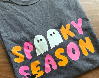 Spooky Season T-Shirt | Halloween T-Shirt | Spooky Season | Fall T Shirt | Fall Shirt