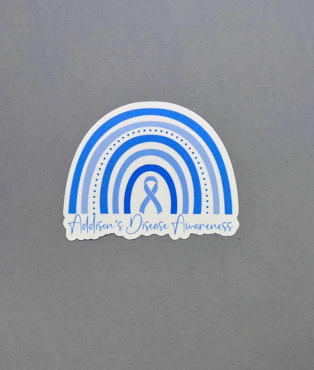 Addison's Disease Awareness Rainbow Sticker | Addison's Disease Sticker ...