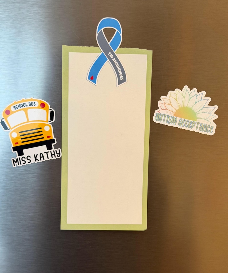 Panic Bar Sticker Panic Disorder Awareness Custom Ribbon Sticker or Magnet | Water ...