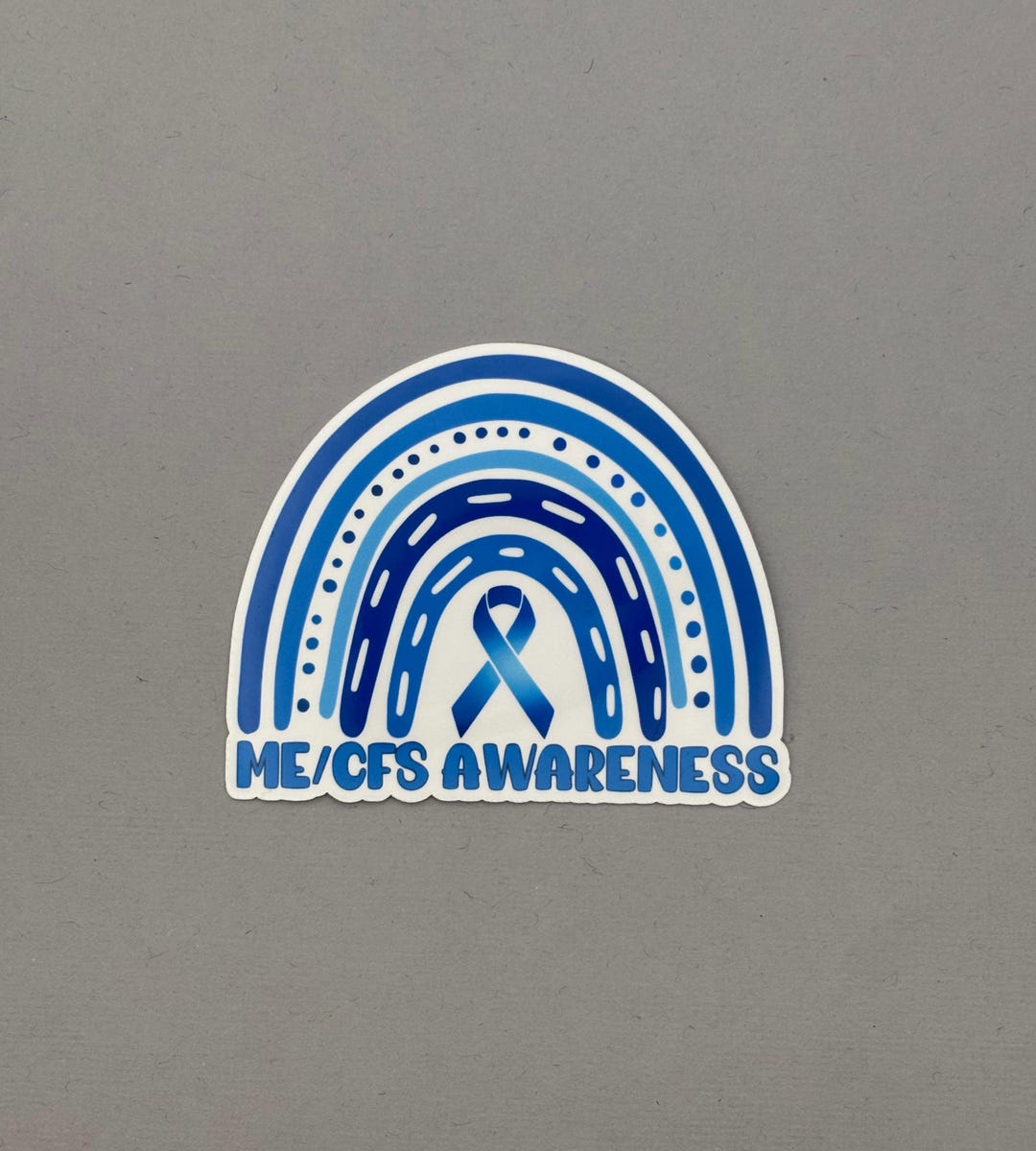 ME/CFS Awareness Rainbow Sticker | Myalgic Encephalomyelitis/chronic ...