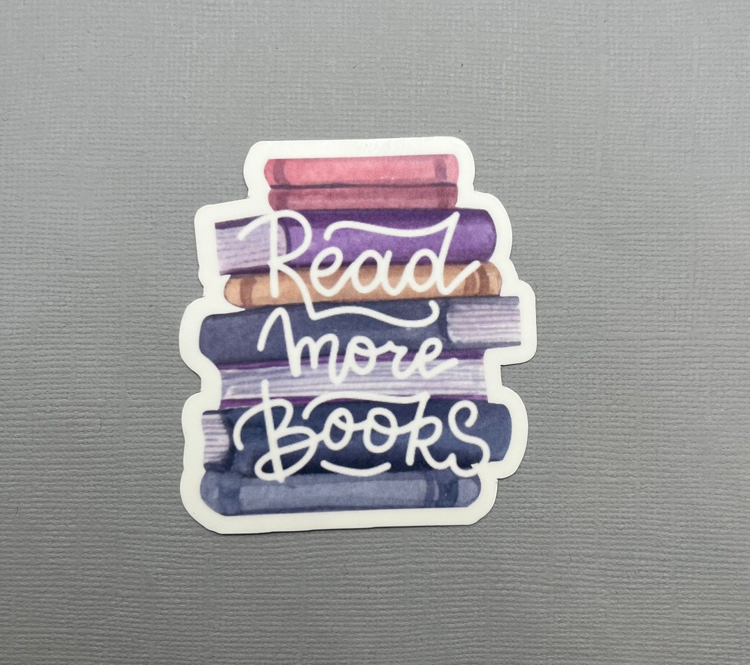 Read Beyond Sticker Read More Books Sticker | Reading Stickers | Gifts for Her | Gifts for ...