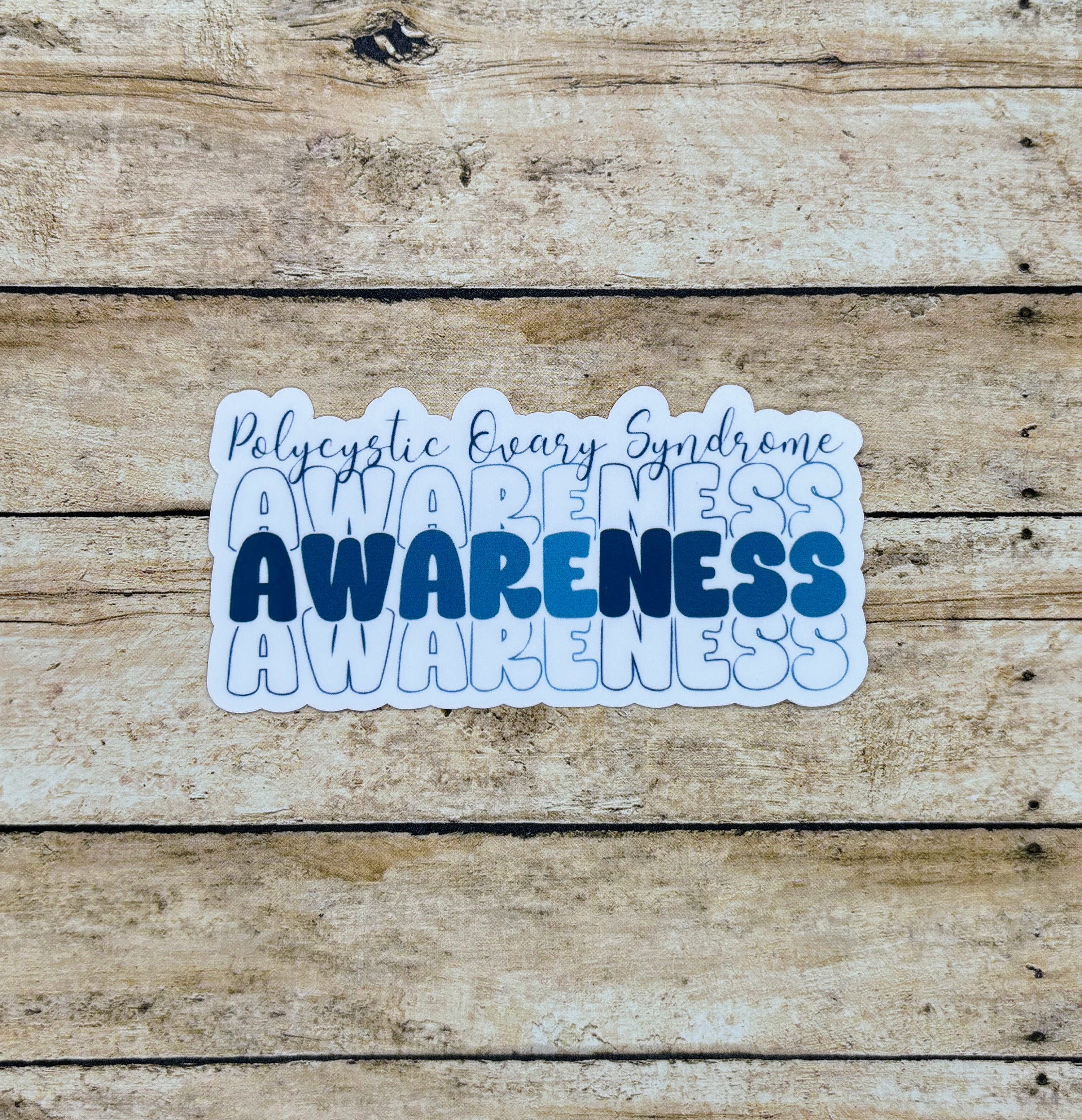 Pco Sticker PCOS Awareness Sticker | Polycystic Ovary Syndrome | PCOS Sticker ...