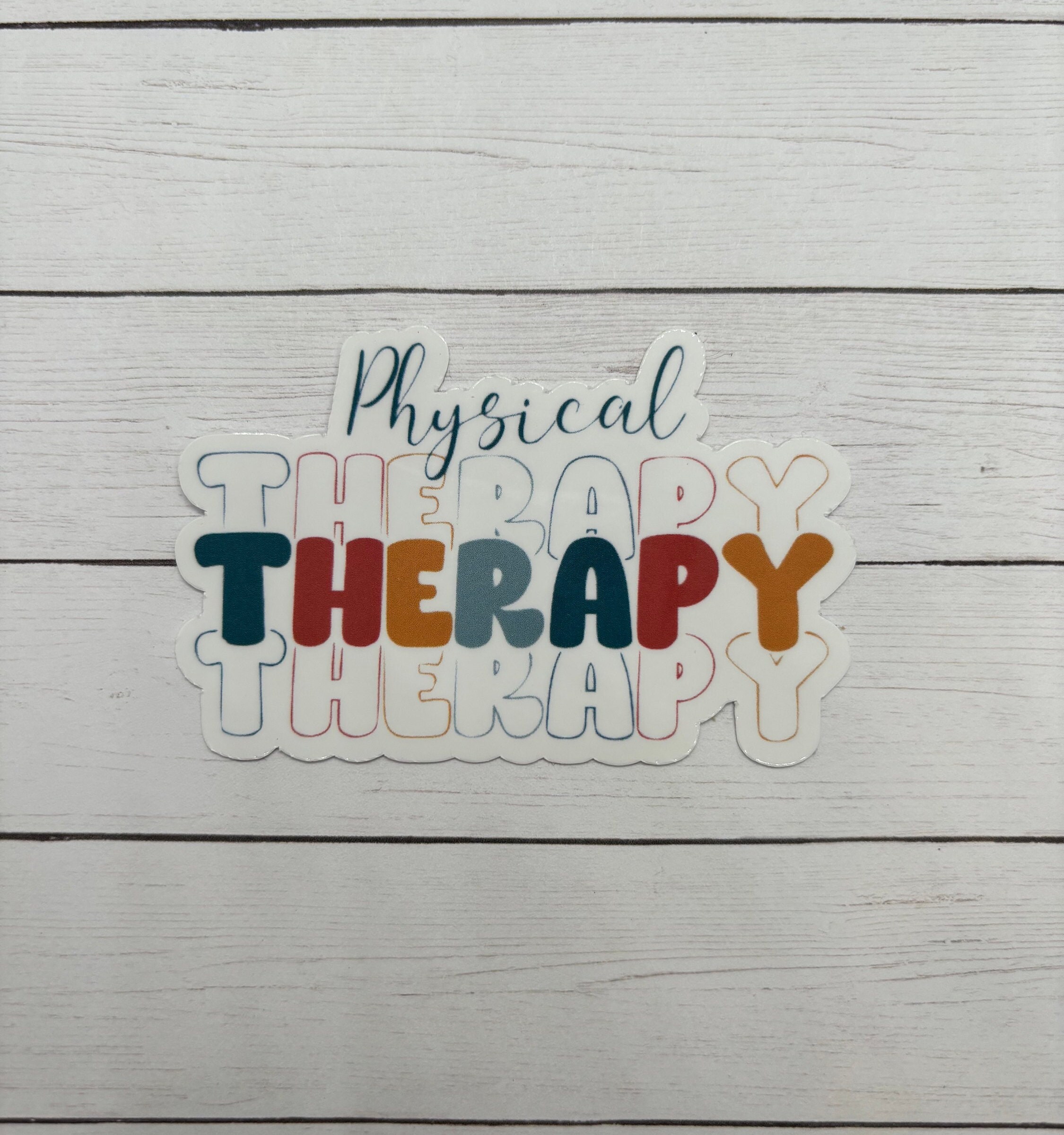 Physical Therapy Sticker | PT Sticker | Physical Therapist Sticker ...