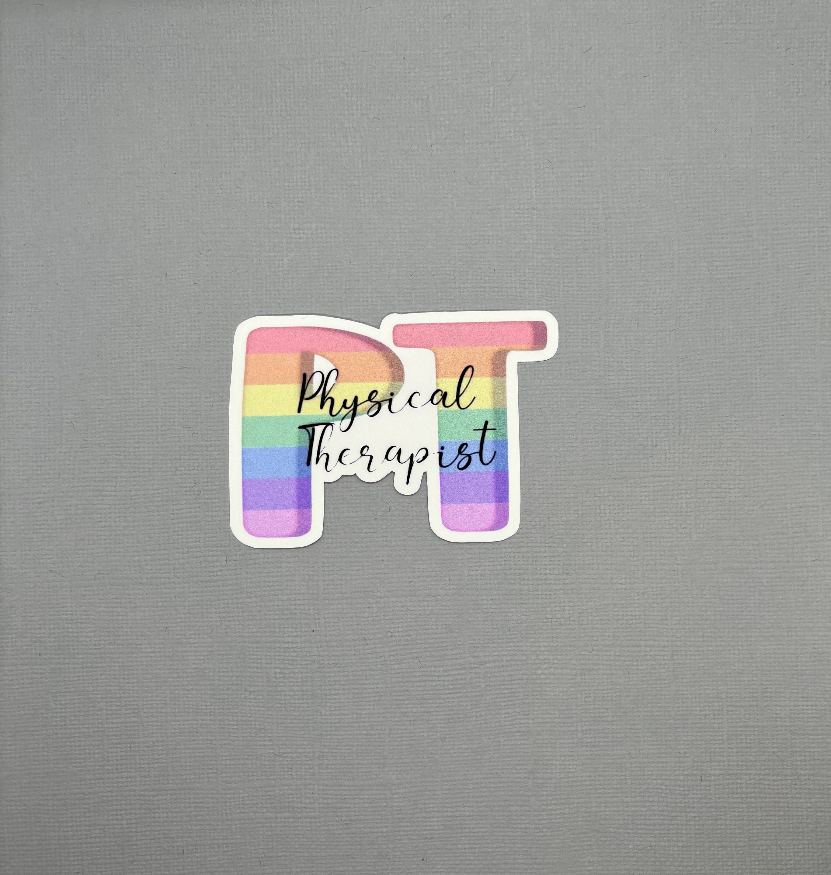 Physical Therapist Sticker | PT Sticker | Physical Therapist Sticker ...