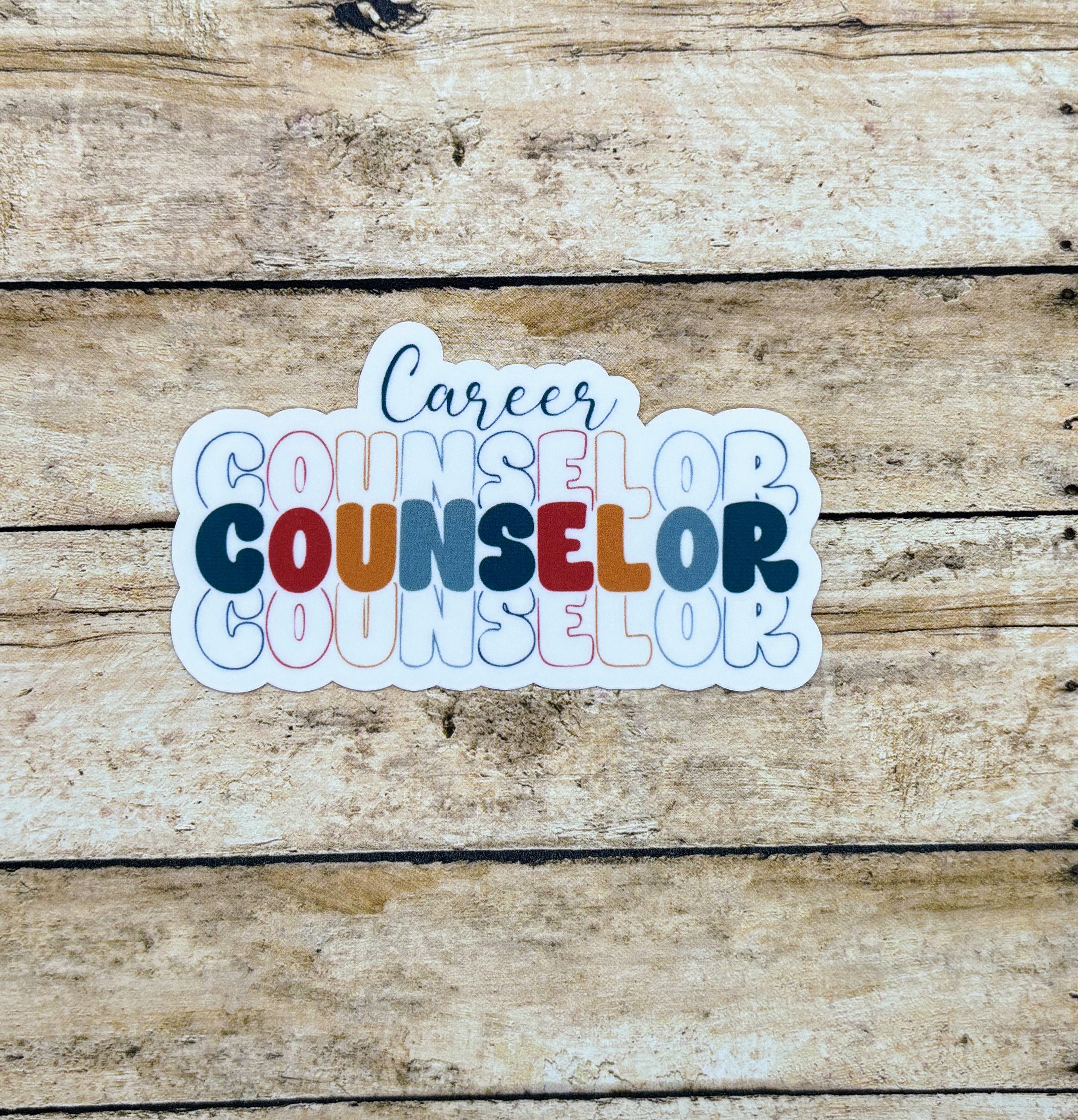 Career Counselor Sticker | Gift for Counselor | Gift for Him | Gift for ...