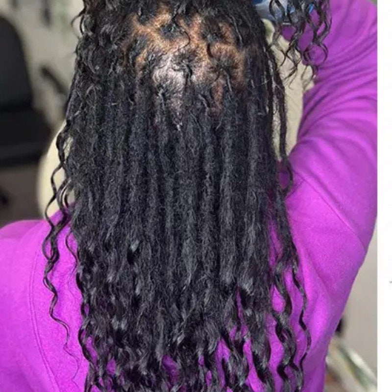 Loc Extensions Human Hair - Etsy