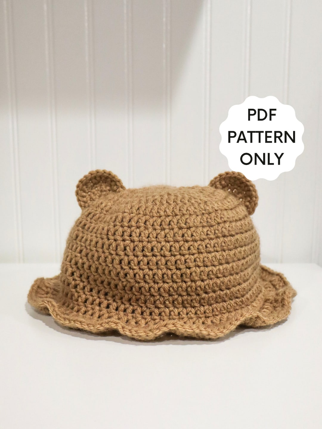 Sombrerito Gorros De Bebe Tejidos A Crochet Paso A Paso PATRÓN