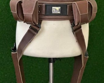 Cintura in pelle di Bo Katan Kryze, costume da cosplay di Star Wars, cintura da Lady Mandalorian Mando