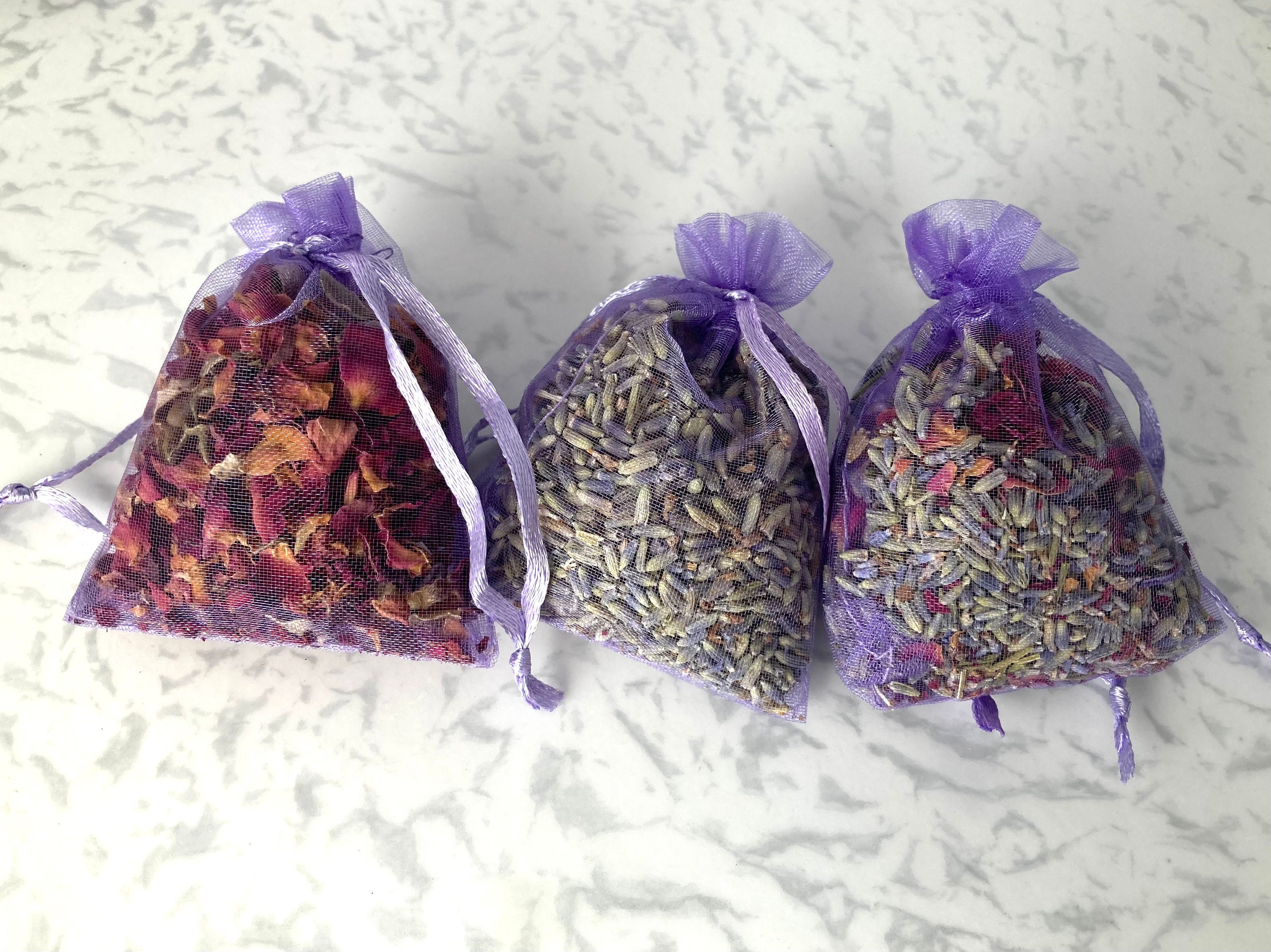 Bath Sachet Rose Lavender Tea Aromatherapy Bath Fragrant Herb Flower ...